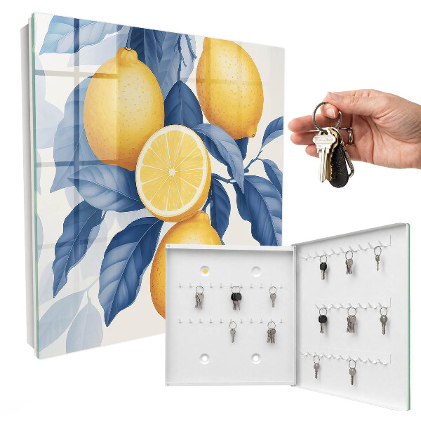 Armoire à clés murale La magie du citron