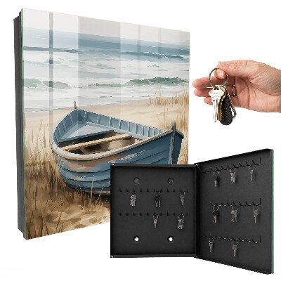 Armoire à clés murale Bateau de plage