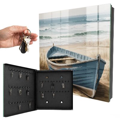 Armoire à clés murale Bateau de plage