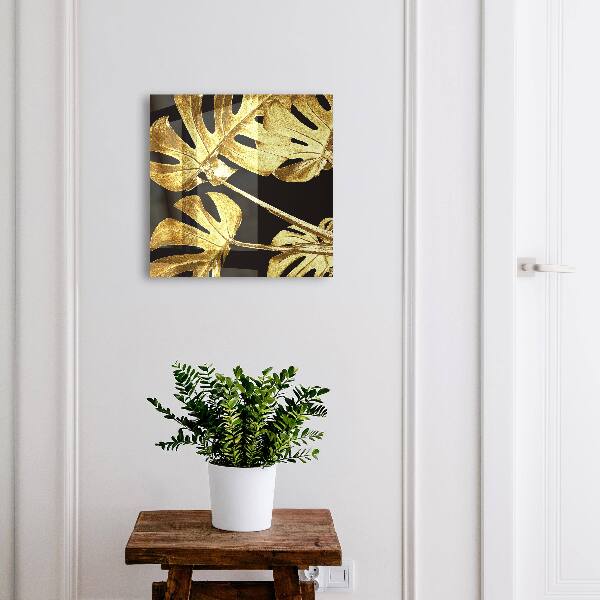 Boîte à clés decorative Feuilles de Monstera
