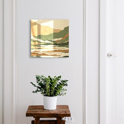 Boîte à clés decorative La paix dans les montagnes