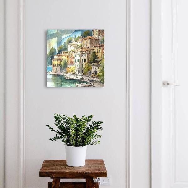 Boîte à clés decorative Paysage italien