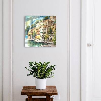 Boîte à clés decorative Paysage italien