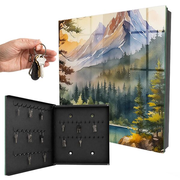 Armoire à clés murale Paysage de montagne