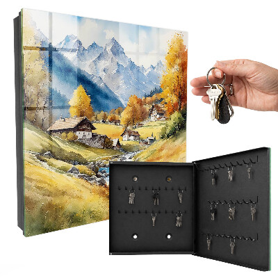 Armoire à clés murale La paix dans les montagnes