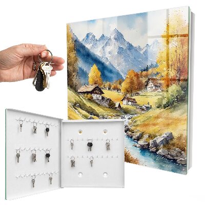 Armoire à clés murale La paix dans les montagnes