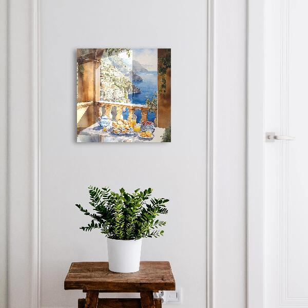 Armoire à clés murale Petit-déjeuner sur la terrasse