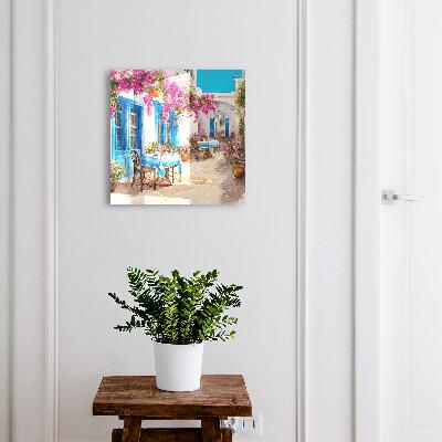 Boîte à clés decorative Allée des fleurs