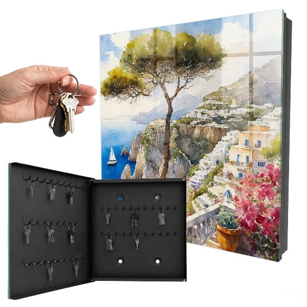 Armoire à clés murale Pays méditerranéen