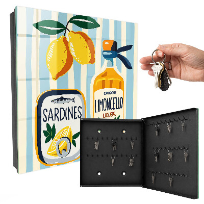 Armoire à clés murale Motifs italiens