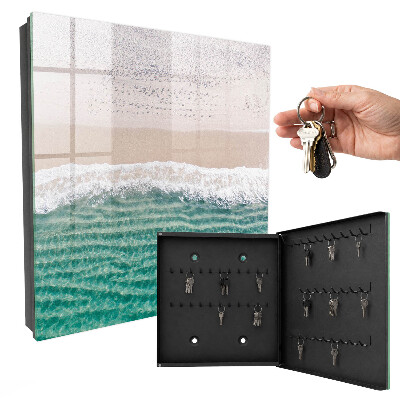Armoire à clés murale Plage d'été