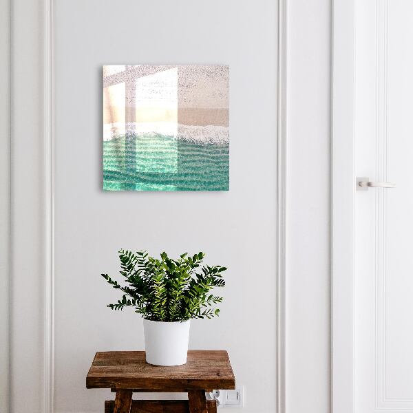 Armoire à clés murale Plage d'été