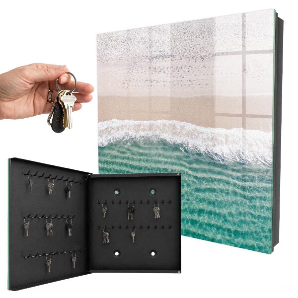 Armoire à clés murale Plage d'été