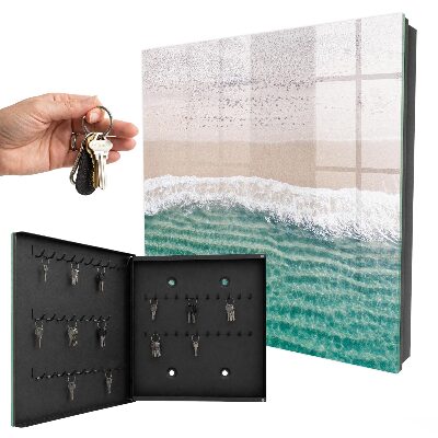 Armoire à clés murale Plage d'été