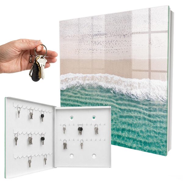 Armoire à clés murale Plage d'été