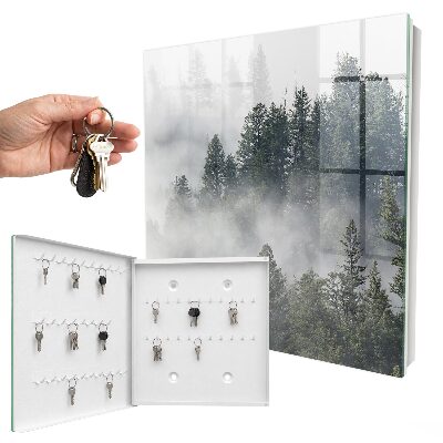 Armoire à clés murale Forêt brumeuse