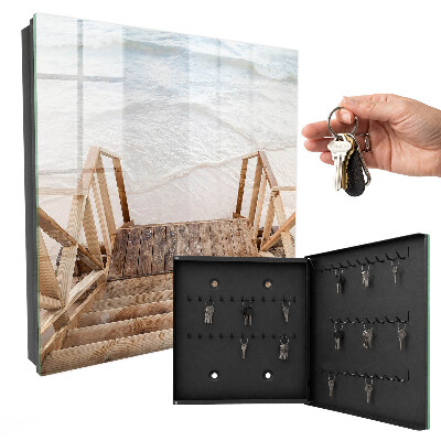 Boîte à clés decorative Chambre sur la plage