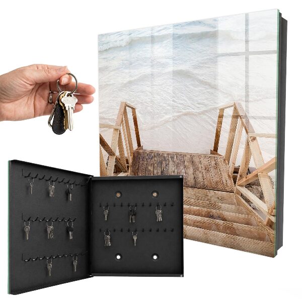 Boîte à clés decorative Chambre sur la plage