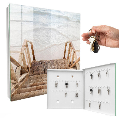 Boîte à clés decorative Chambre sur la plage