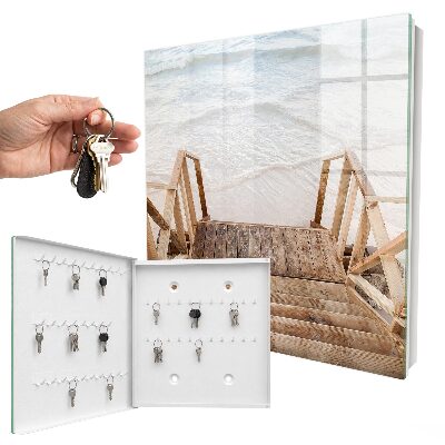 Boîte à clés decorative Chambre sur la plage