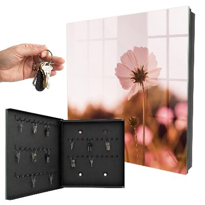 Armoire à clés murale Élégance florale