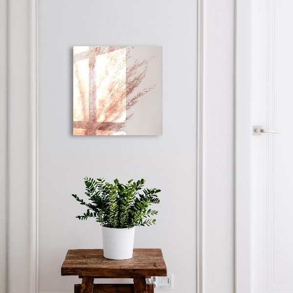 Boîte à clés decorative Herbe bohème pastel