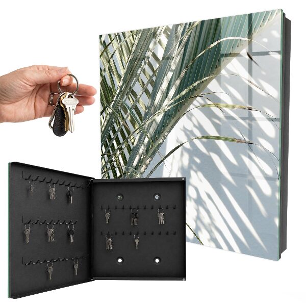 Armoire à clés murale Palmiers et ombres