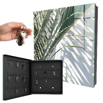 Armoire à clés murale Palmiers et ombres