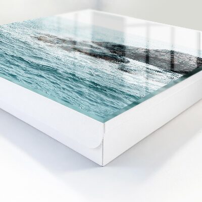 Armoire à clés murale Vagues de la mer