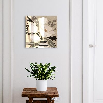 Boîte à clés decorative Minimalisme floral