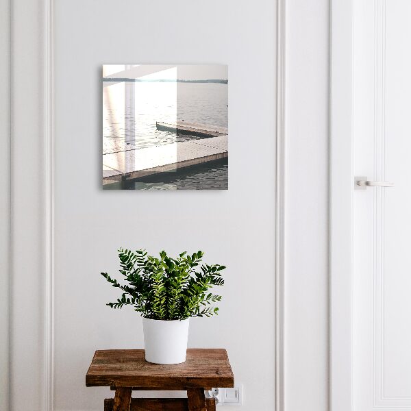 Armoire à clés murale Jetée en bois