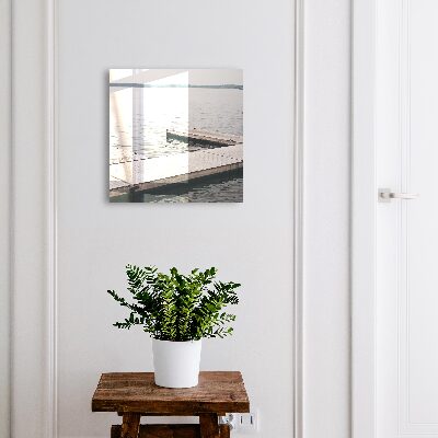 Armoire à clés murale Jetée en bois