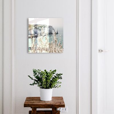 Boîte à clés decorative Falaises et herbes