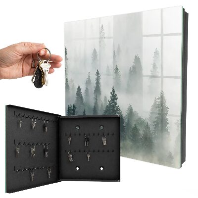 Armoire à clés murale Forêt brumeuse