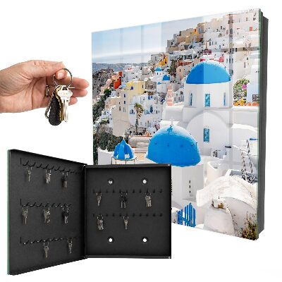 Armoire à clés murale Vues grecques