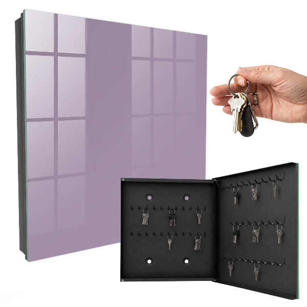 Armoire à clés murale Lilas violet