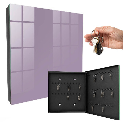 Armoire à clés murale Lilas violet
