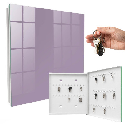 Armoire à clés murale Lilas violet