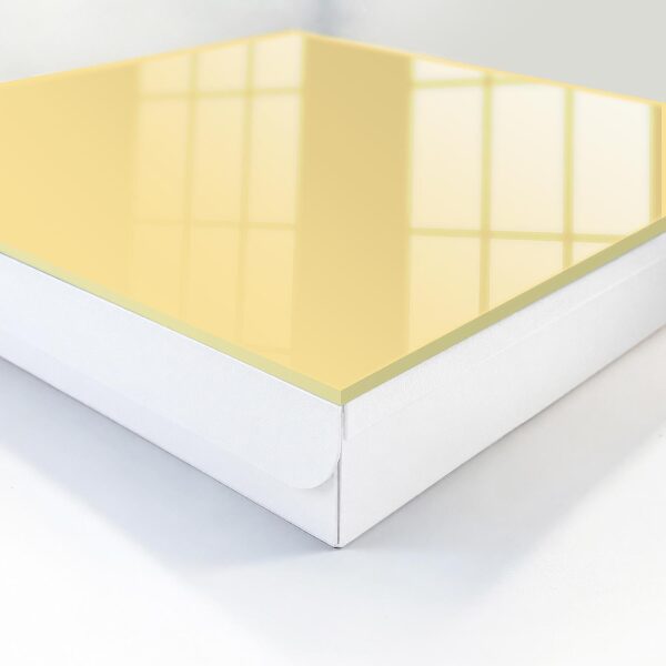 Boîte à clés decorative Jaune crème