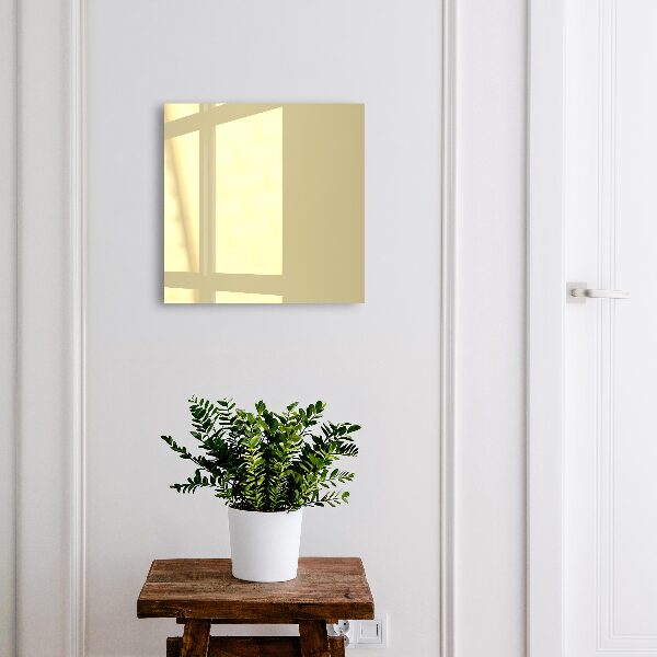 Armoire à clés murale Jaune pastel