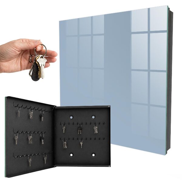Armoire à clés murale Bleu pastel