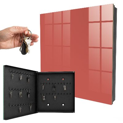 Armoire à clés murale Saumon foncé