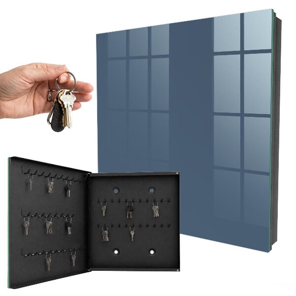Armoire à clés murale Bleu pastel