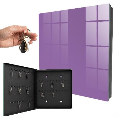 Boîte à clés decorative Violet