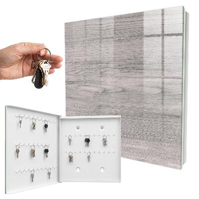 Armoire à clés murale Bois gris