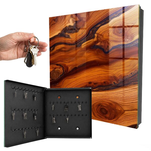 Armoire à clés murale L'essence du bois