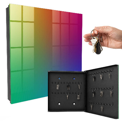 Armoire à clés murale Dégradé de couleurs