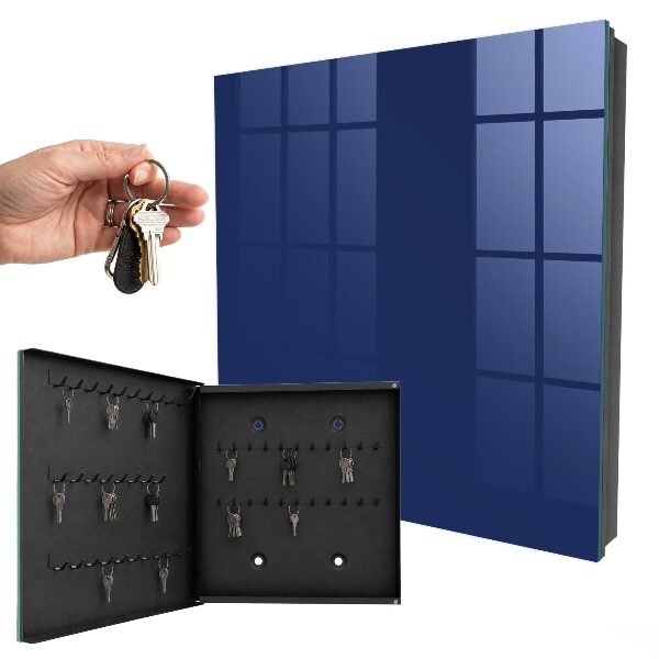 Armoire à clés murale Bleu marine vif