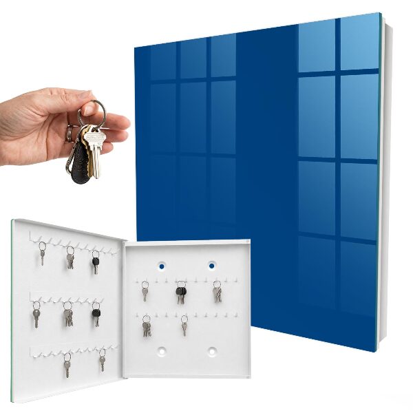 Boîte à clés decorative Bleu foncé