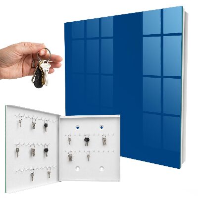 Boîte à clés decorative Bleu foncé